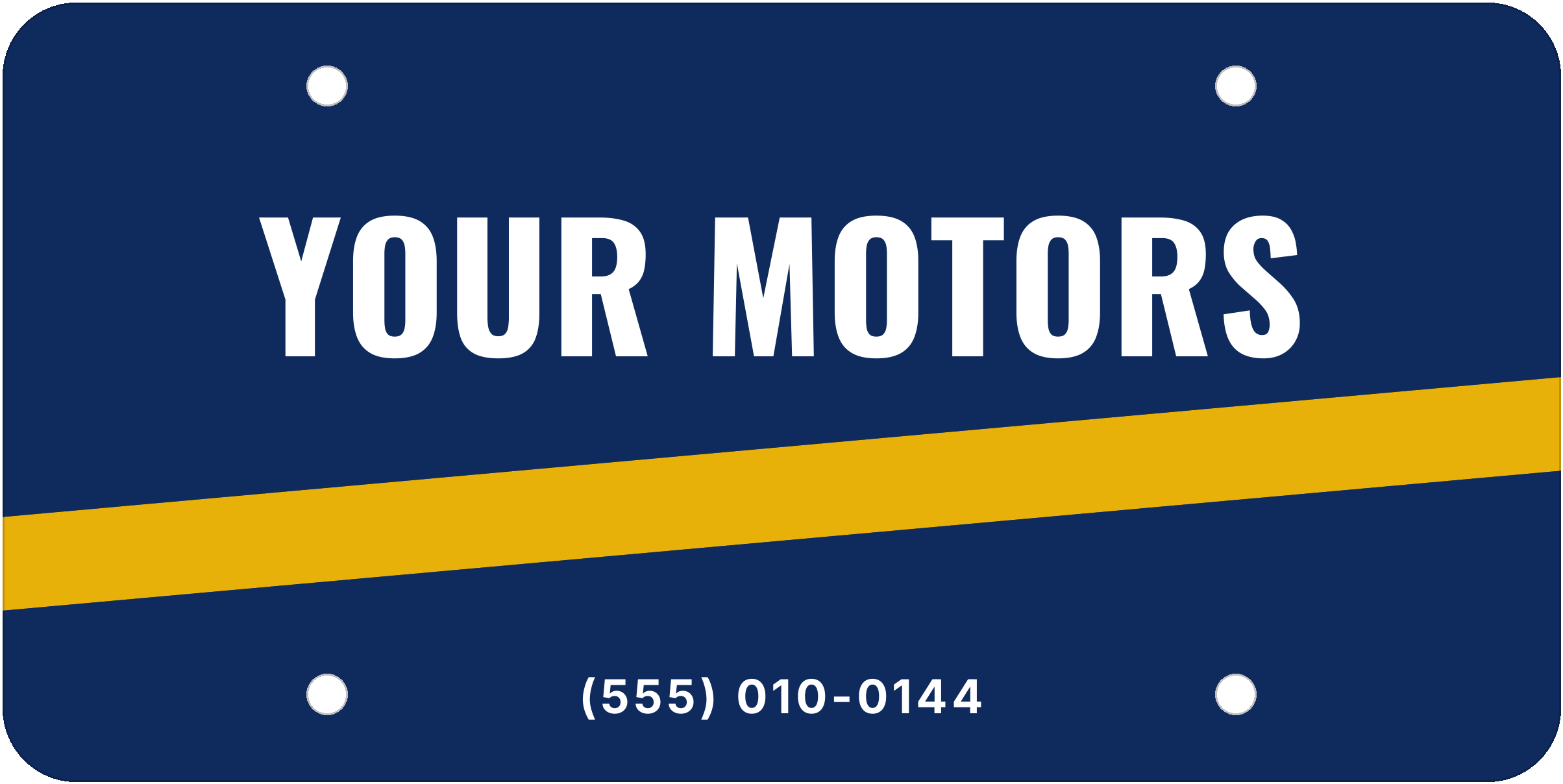 Template: Navy Stripe